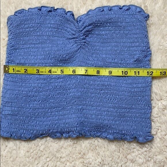 M blue crop top from Urban - Picture 6 of 8